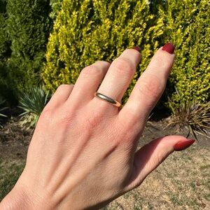 1950s 14k Gold Band Ring